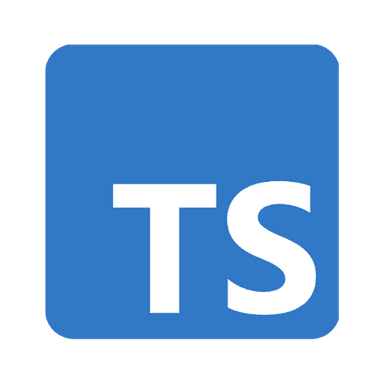 TypeScript logo sticker